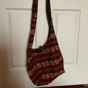 Printed Hobo Bag